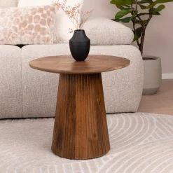 Sohome Ronde Salontafel|Ronde Salontafel Olav Mangohout, 50cm