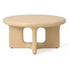 Jesper Home Ronde Salontafel|Ronde Salontafel Onomo Mudstone Textuur, 85cm
