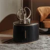 Tower Living Ronde Salontafel|Ronde Salontafel Rivello Mangohout