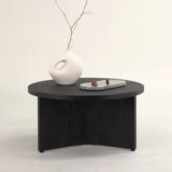 Nohr Ronde Salontafel|Ronde Salontafel Tammera MDF, kleur Zwart