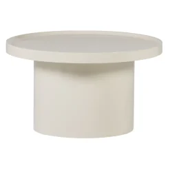 WOOOD Ronde Salontafel|Ronde Salontafel Veluna 70cm, kleur Zand