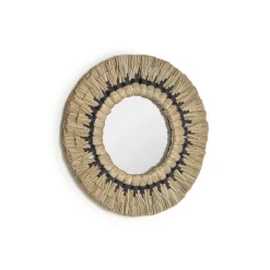 Kave Home Ronde Spiegels|Ronde Spiegel Akila Mendong Bruin