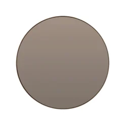 Light & Living Ronde Spiegels|Ronde Spiegel Espejo 116cm, kleur Bruin