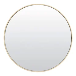 Light & Living Ronde Spiegels|Ronde Spiegel Espejo 116cm, kleur Crème Cru00e8me