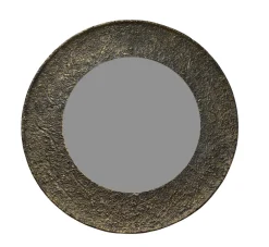 Richmond Interiors Ronde Spiegels|Ronde Spiegel Jamel 86cm, kleur Brons