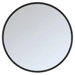 LABEL51 Zwarte Spiegels|Ronde Spiegels|Ronde Spiegel Oliva Eiken, 110cm