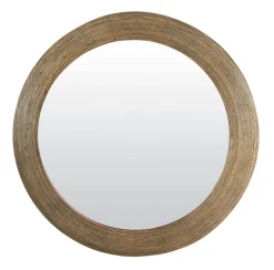Light & Living Ronde Spiegels|Ronde Spiegel Piedre Rotan Bruin