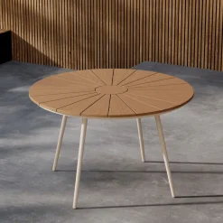 Nohr Eettafels Voor In Je Tuin|Ronde Tuintafel Perlita 120cm