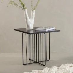 Nohr Vierkante Salontafel|Salontafel Ashlynn MDF, kleur Zwart