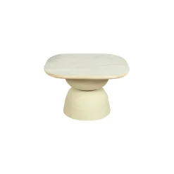 Tower Living Vierkante Salontafel|Salontafel Barza Mangohout, 62 x 62cm