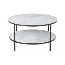 Artistiq Living Ronde Salontafel|Salontafel Daisy Marmerlook, 80cm