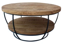 Brix Ronde Salontafel|Salontafel Evan 65cm