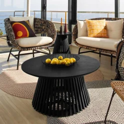 Kave Home Ronde Salontafel|Salontafel Jeanette Ø80cm