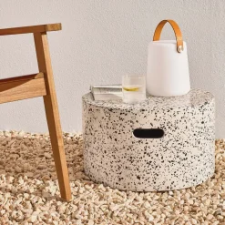 Kave Home Loungetafels & Bijzettafels|Salontafel Jenell 52cm, kleur Wit