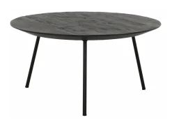 DTP Home Ronde Salontafel|Salontafel Jupiter Teakhout, kleur Zwart