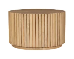 Tom Tailor Ronde Salontafel|Salontafel Loralie Mangohout, 55cm