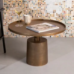 ZILT Ronde Salontafel|Salontafel Margriet