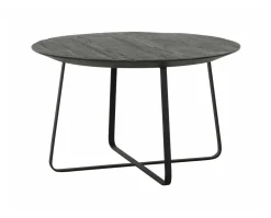 DTP Home Ronde Salontafel|Salontafel Neptunes Teakhout, kleur Zwart