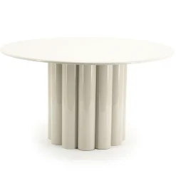 By-Boo Ronde Salontafel|Salontafel Olympa 63cm Beige