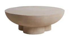 Light & Living Ronde Salontafel|Salontafel Polinna 90cm, kleur Mat Zand