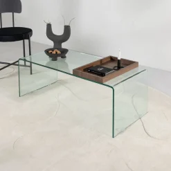 Nohr Glazen Salontafel|Salontafel Rockwell Glas, 110 x 50cm