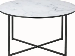 Artistiq Living Ronde Salontafel|Salontafel Roel 80cm, Marmerlook