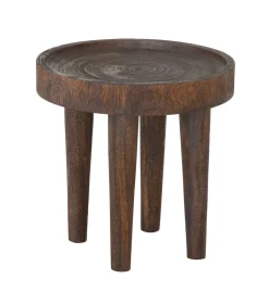 MUST Living Ronde Salontafel|Salontafel Tray Suarhout, 45cm, kleur Bruin