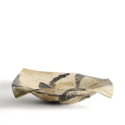 Kave Home Overige Decoratie|Schaal Dirva Keramiek Bruin