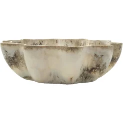 Richmond Interiors Keukengerei|Schaal Lotus 36cm, kleur Natural Naturel