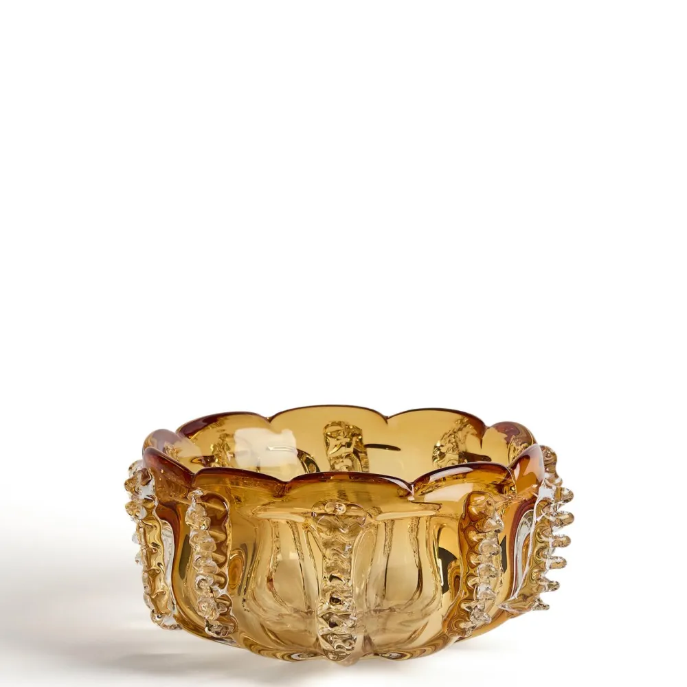 Kave Home Overige Decoratie|Schaal Nicora Glas, kleur Oranje