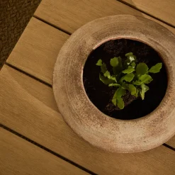 Kave Home Potten Voor Buiten|Overige Decoratie|Schaal Rivor Terracotta