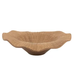 By-Boo Overige Decoratie|Schaal Savia Resin, 45cm Bruin