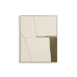 Kave Home Schilderijen|Schilderij Deravia 100 x 80cm Beige