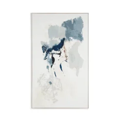 Kave Home Schilderijen|Schilderij Erale 200 x 120cm Wit