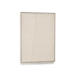 Kave Home Schilderijen|Schilderij Maha 72 x 52cm, kleur Beige Wit