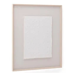 Kave Home Schilderijen|Schilderij Olvin Gerecycled papier Wit
