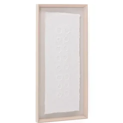 Kave Home Schilderijen|Schilderij Olvin Gerecycled papier Wit