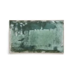 Kave Home Schilderijen|Schilderij Selnar XXL, 122 x 202cm, kleur Groen Donkergroen