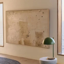 Kave Home Schilderijen|Schilderij Silpa XXL, 200 x 120cm Donker beige