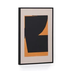 Kave Home Schilderijen|Schilderij Zernu 65 x 42cm, kleur Oranje