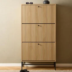 Bendt Halkasten|Schoenenkast Davon Eikenlook Naturel