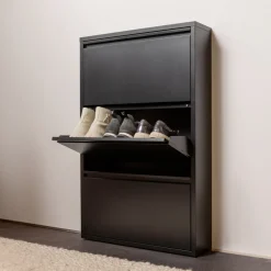 WOOOD Halkasten|Schoenenkast Sabine 3-laags, 103 x 66cm