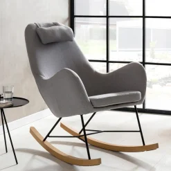 Artistiq Living Schommelstoelen|Schommelstoel Julie Grijs