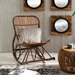 Artistiq Living Schommelstoelen|Schommelstoel Rattan