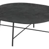 DTP Home Ronde Salontafel|Semi Ronde Salontafel Soho Betonlook, 90cm