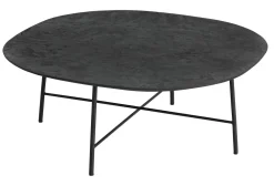 DTP Home Ronde Salontafel|Semi Ronde Salontafel Soho Betonlook, 90cm