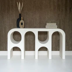 Richmond Interiors Sidetables|Sidetable Bloomstone 150 x 35cm, kleur Wit