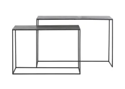 Light & Living Sidetables|Sidetable Boca Set van 2 stuks, kleur Zwart