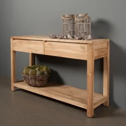 Tower Living Sidetables|Sidetable Corona Teak, 130cm