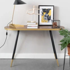 ZILT Sidetables|Sidetable Gert Walnoot, 121cm